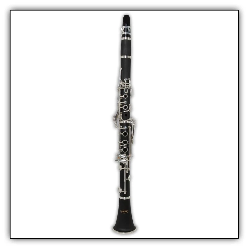 Tuyama® TKB-177 Clarinet in Bb - Ebonite – Boehm System – 17 silver plated keys – Mouthpiece & Case included
