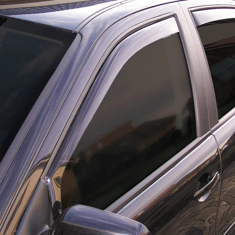 ClimAir Window Visors Dark compatible with Toyota Prius C 5 doors 2012-