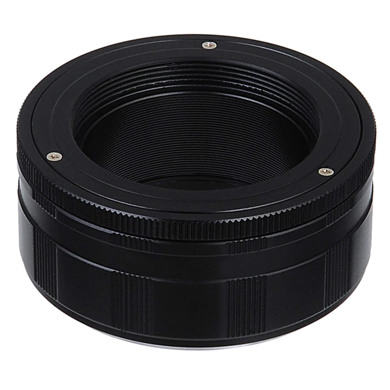 Fotodiox M42-MFT Pro Helicoid Pro Lens Mount Macro Adapter - M42 Screw Mount SLR Lens to Micro Four Thirds (MFT, M4/3) Mount Mirrorless Camera Body for Variable Close Focus - Black