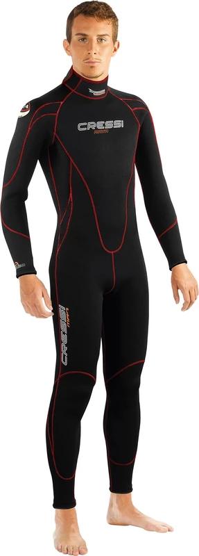 Cressi Maya Man Monopiece Wetsuit 2.5mm - All-In-One Wetsuit Premium Neoprene High Stretch for Men's