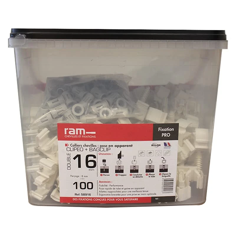 Ram 58916 Clipeo, White