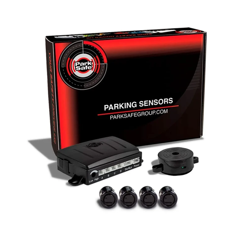 ParkSafe Back-up alert (Tow-bar compatible) incl. 4 Sensors/Buzzer (12/24V)