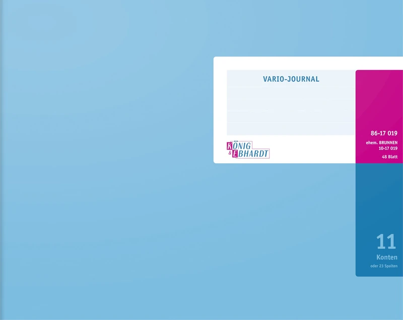 Baier & Schneider Journal, journalblock Shiny t-finition Vario-Journal
