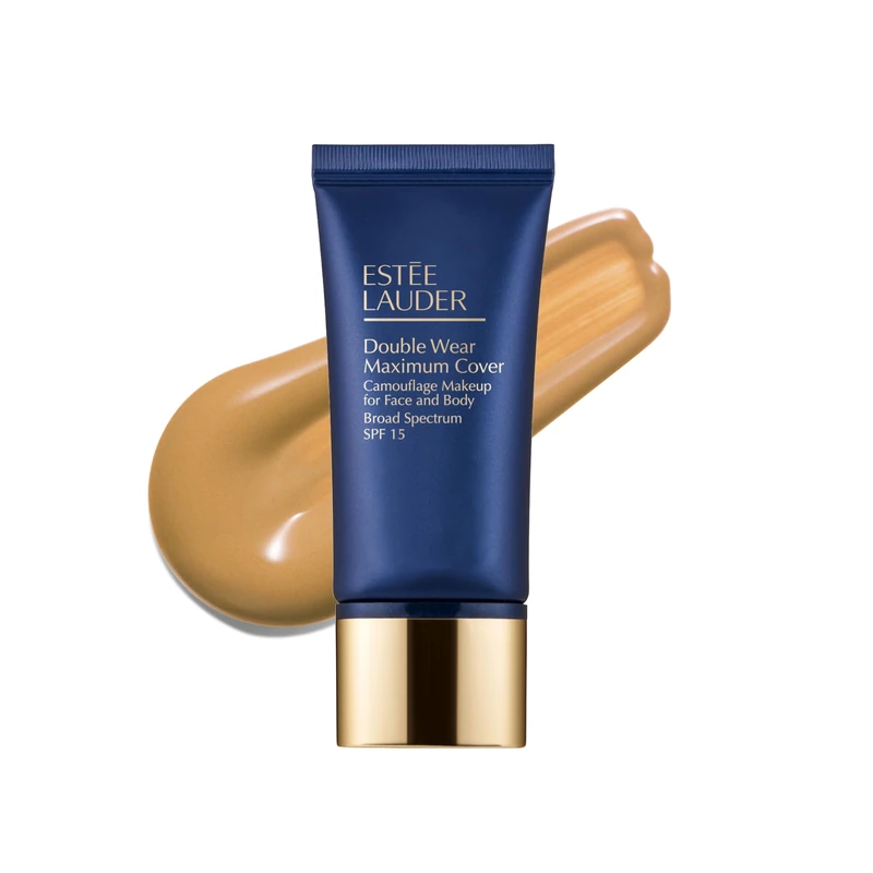 Estée Lauder Double Wear 24-Hour Maximum Cover Camouflage Foundation for Face and Body SPF 15 | Full Coverage | Covers Scars & Tattoos, 30 ml