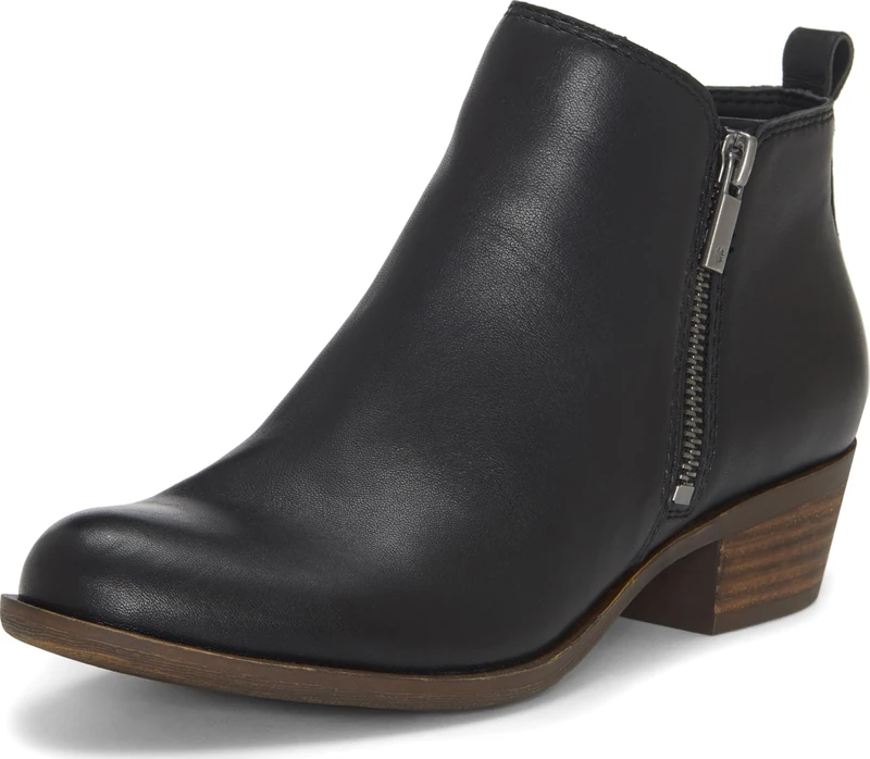 Lucky Brand Women's Basel Ankle Bootie, Black 03, 7 UK
