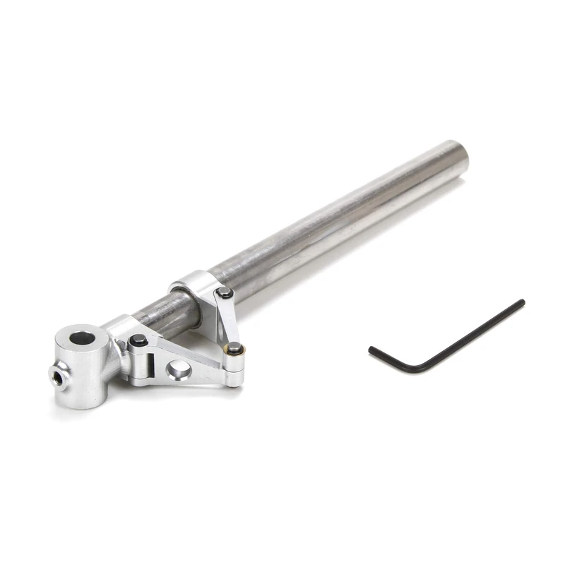 E-flite Left Strut w/4 Degree Axle: Spitfire Mk IX