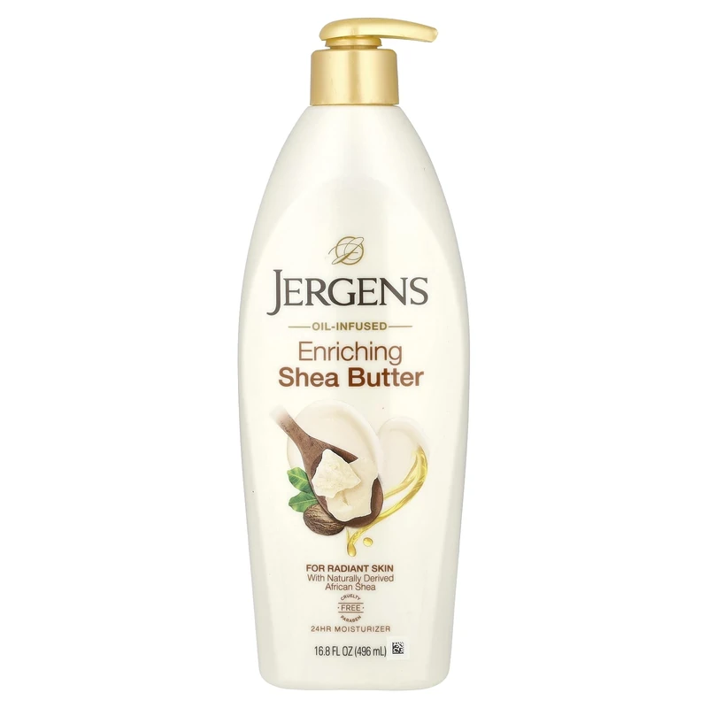Jergens Shea Butter 16.8oz Pump (2 Pack)