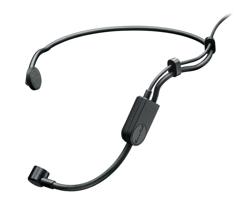 Shure PGA31 Headset Condenser Microphone with Cardioid Polar Pattern, Flexible Gooseneck, Foam Windscreen, and TA4F (TQG) Connector for Use Wireless Systems (PGA31-TQG)