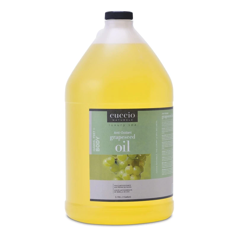 Cuccio - Luxury Spa Anti-Oxidant Oil - Grapeseed - for Unisex - Oil - 1 Gallon