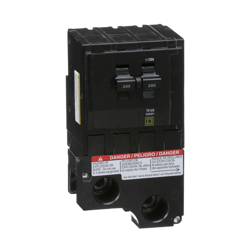 Square D by Schneider Electric QO2200CP QO 200-Amp Two-Pole Circuit Breaker