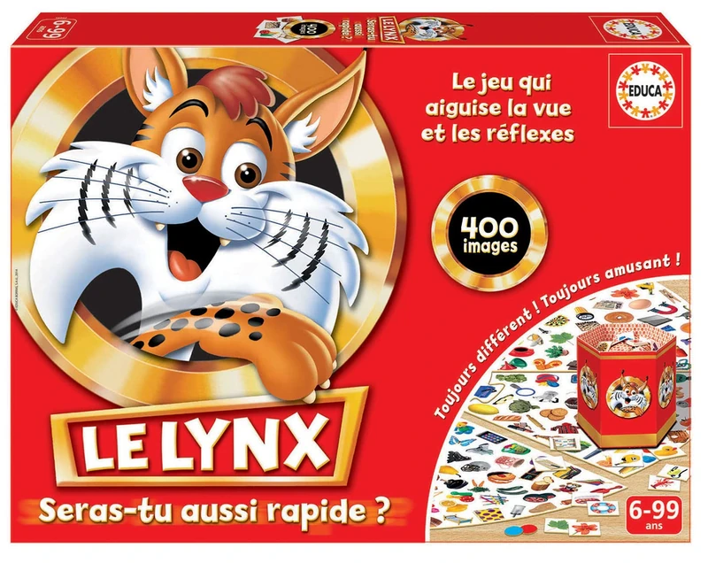 Educa – 16042 – Educational board game - Lynx 400 Images with Application [instructions may not be in English]