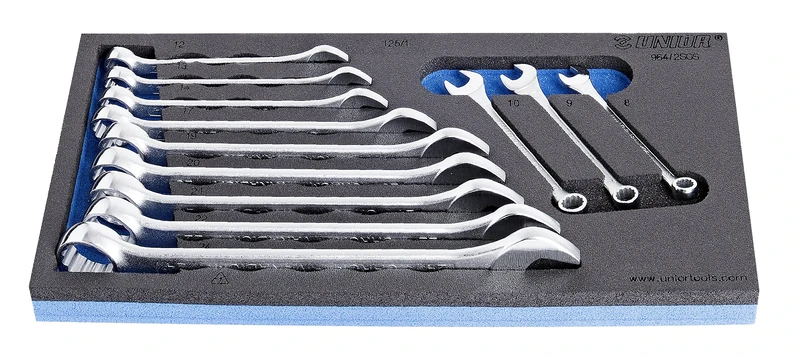 Unior Spanner Set in SOS Tool Tray (Pack of 12)