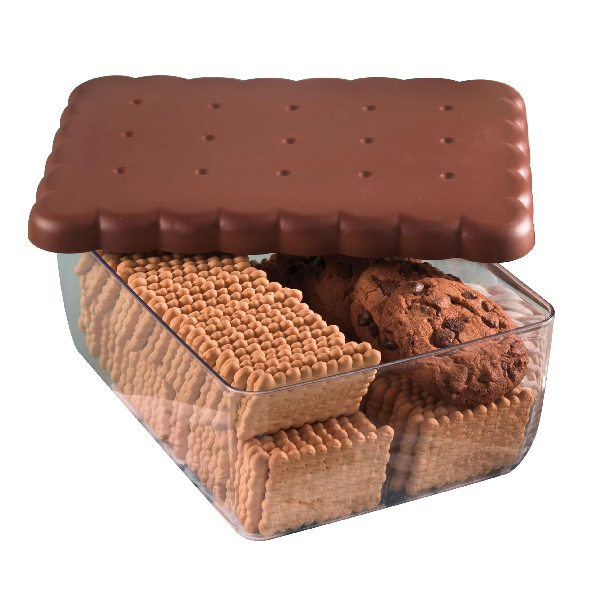 Snips Biscuit Saver - 2.70 liters - 24.5 x 18.5 x 15, Food Container Storage, Made in Italy