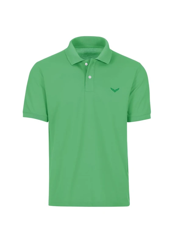 Trigema Men's Poloshirt Polo Shirt, Green (Forest Master), XXL