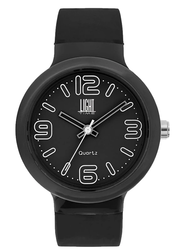 LA Al&co Watch L177B Black,Black,Band, Black, Band
