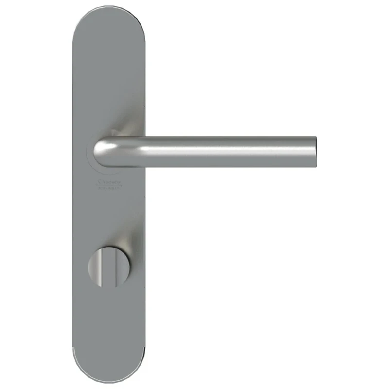 Vachette 086536 Poignée Porte ARTIS Exterior and Standard Interior Handle Set – Reversible Right/Left – Key I Bearing Door – Distance 185 mm – Zamak – 10 Year Guarantee, Diamond Black, Carré de 7mm