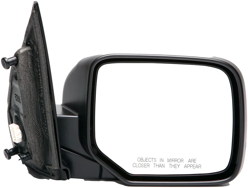 Dorman 955-1719 Passenger Side Power Door Mirror - Folding for Select Honda Models, Black