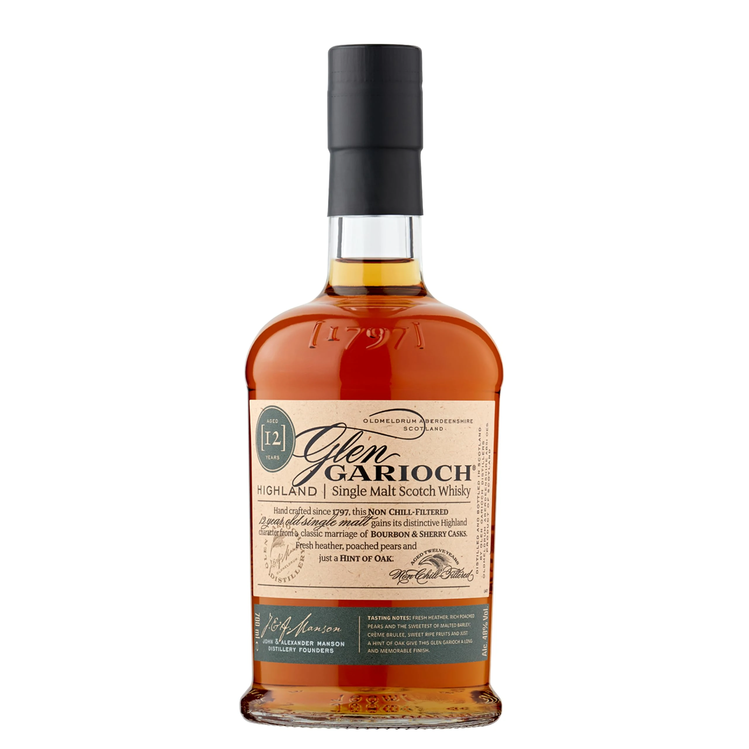 Glen Garioch 12 Year Old Malt Whisky, 70 cl