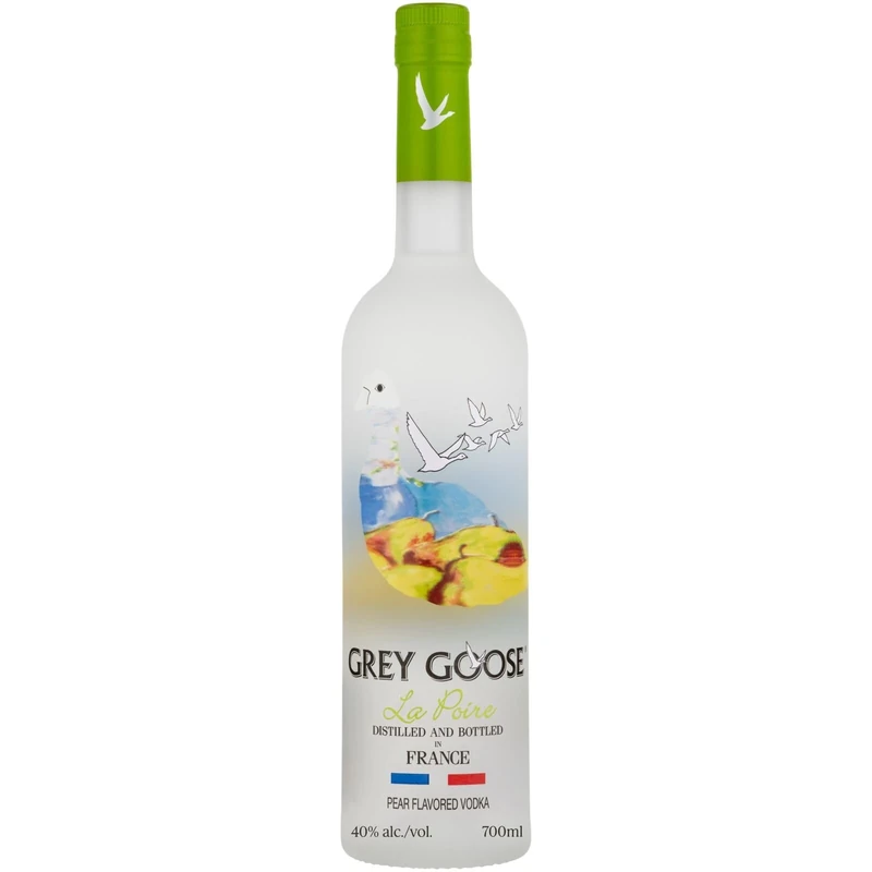 GREY GOOSE La Poire, Premium Pear Flavoured French Vodka, 40% ABV, 70cl / 700ml, Made with Grey Goose Vodka with Infused and Distilled Pears from Anjou