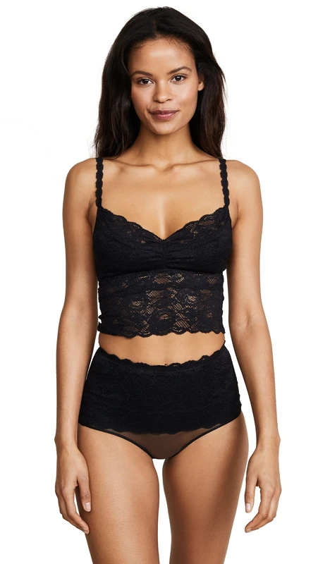 Cosabella Women's NSN Cropped Cami - Black - X-Large
