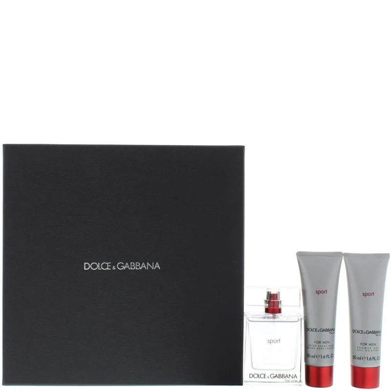 Dolce & Gabbana The One Sport Eau De Toilette Gift Set For Him, 50ml