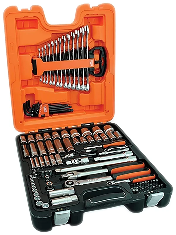 Bahco S103 1/4" - 1/2" Socket Set, With Combination Spanners, 103 Pcs