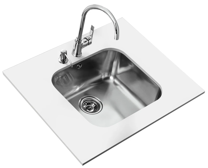 Teka Be 45.40 1 °C Sink (47.9 cm, 42.9 cm) Stainless Steel
