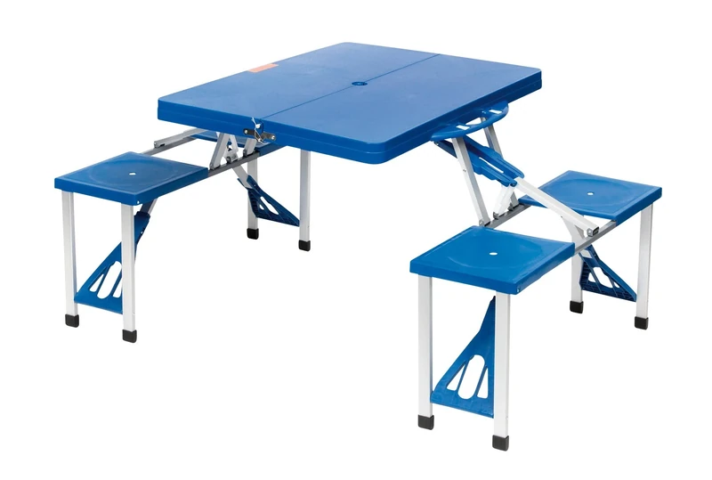 Camp-Gear - Picnic table - Basic - Aluminum - Foldable - Grey