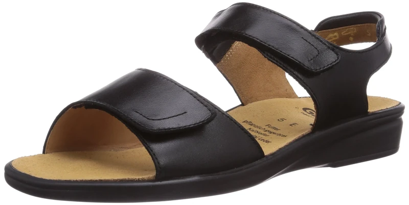 Ganter SONNICA, Weite E, Women’s Fashion Sandals, Black (Schwarz 0100), 7.5 UK (41.5 EU)