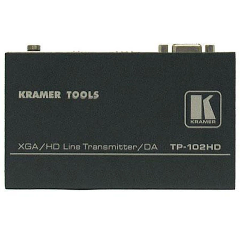 Kramer Electronics TP-102HD AV transmitter Black,White audio/video extender - A/V extender (120 x 71.5 x 27.6 mm, 300 g) - Image 1