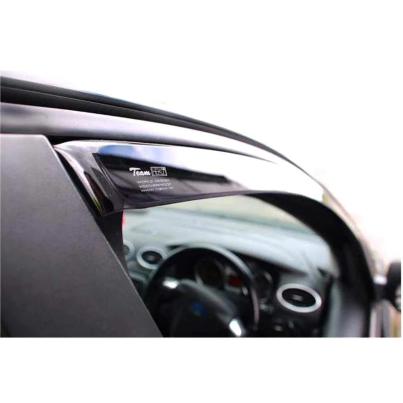 Heko 31187 Wind Deflectors Black