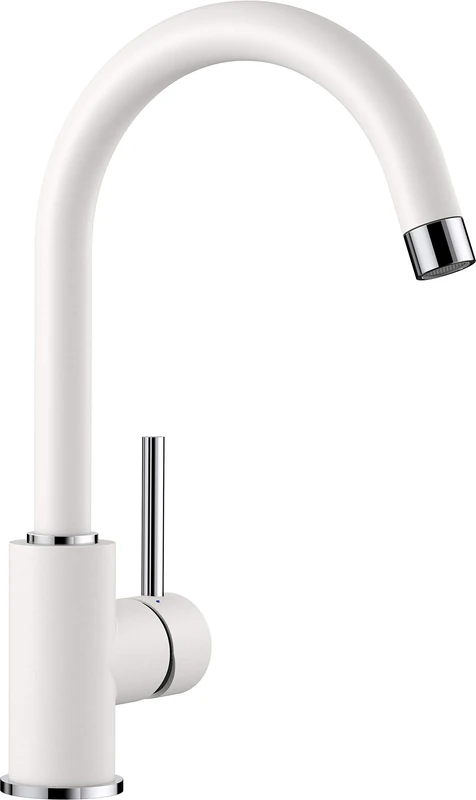 BLANCO MIDA-S 519418, Silgranit White, High Pressure Mixer Tap