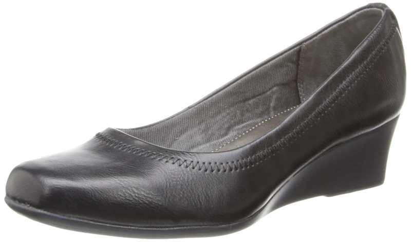 LifeStride Women's Groovy Wedge Pump Black - Image 1