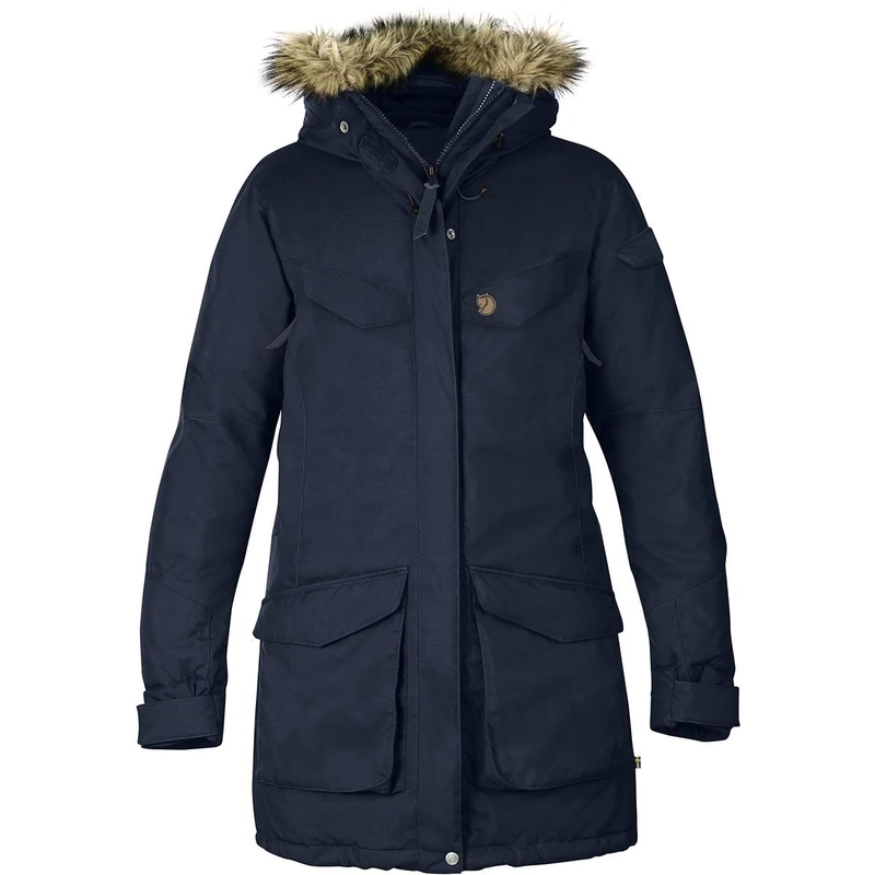 Fjällräven Nuuk Parka W Sport Jacket - Blue, Large