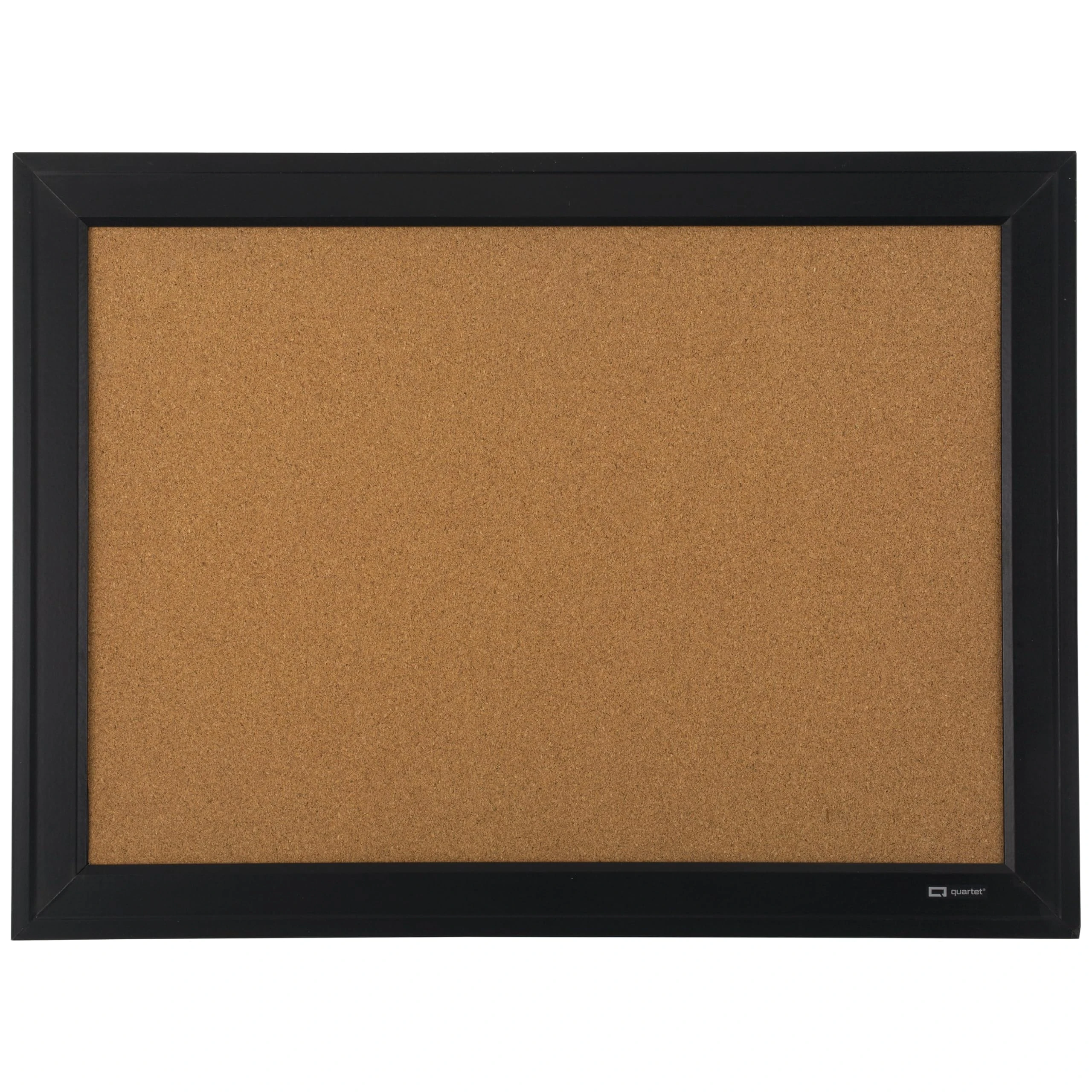 Quartet Cork Bulletin Board, 17 x 23 Inches, Home Décor Corkboard, Black Frame (79281)