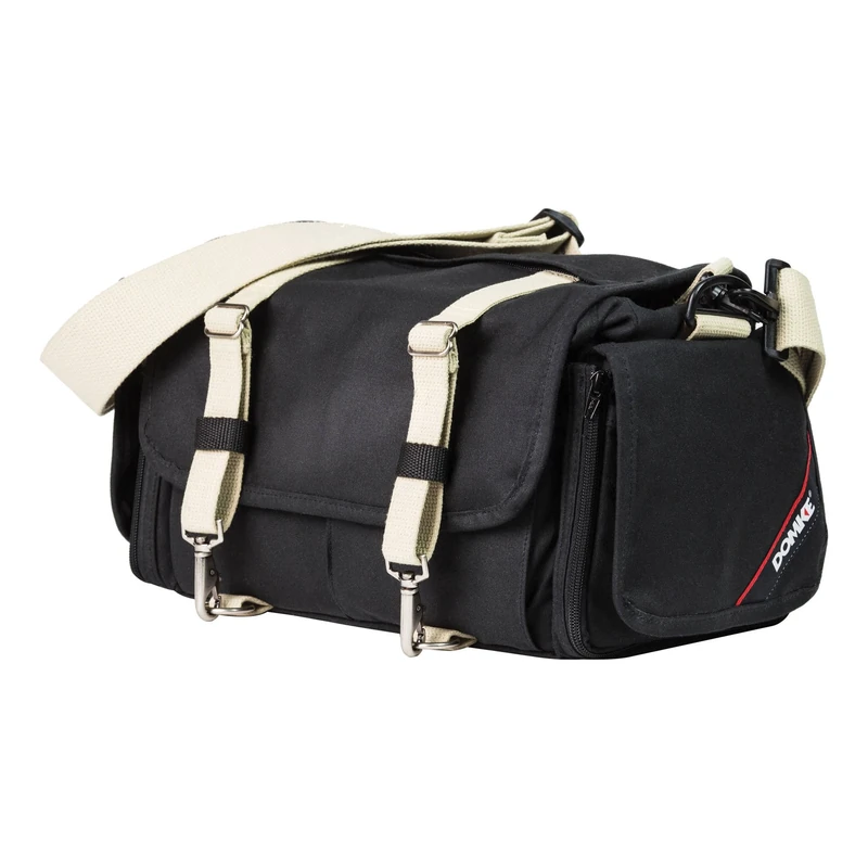 Domke Rugged Wear Ledger Press Field Shoulder Bag - Black/Sand