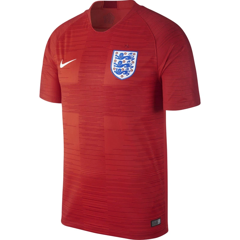Nike Men England Stadium Away Jersey - Challenge Red/Gym Red/White, Small