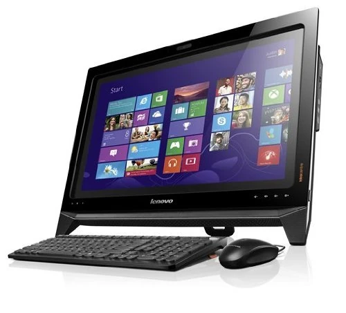 Lenovo B350 21.5-inch Touchscreen All-in-One Desktop PC - Black (Intel Core i5-4440S 2.8 GHz, 6 GB RAM, 1 TB HDD, DVDRW, Wi-Fi, BT, TV Tuner, Integrated Graphics, Windows 8.1)