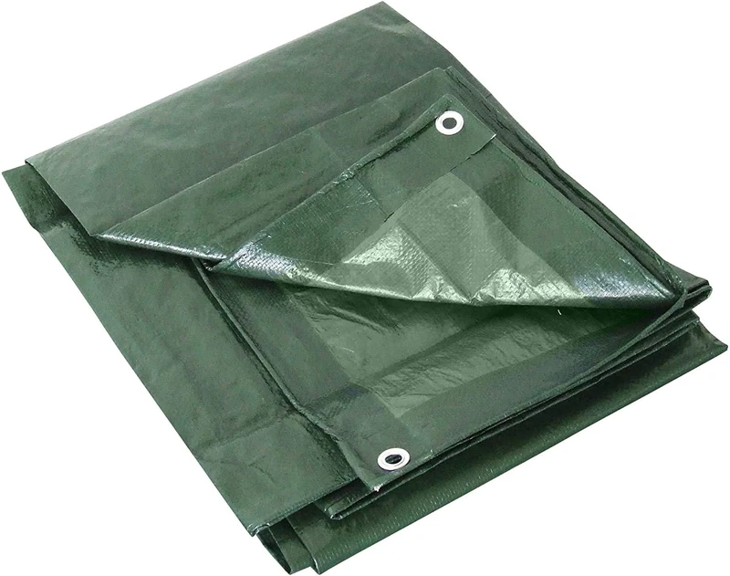 Labor 0300151 & nbsp; Eyelet reinforced PVC tarpaulin, green, 68293