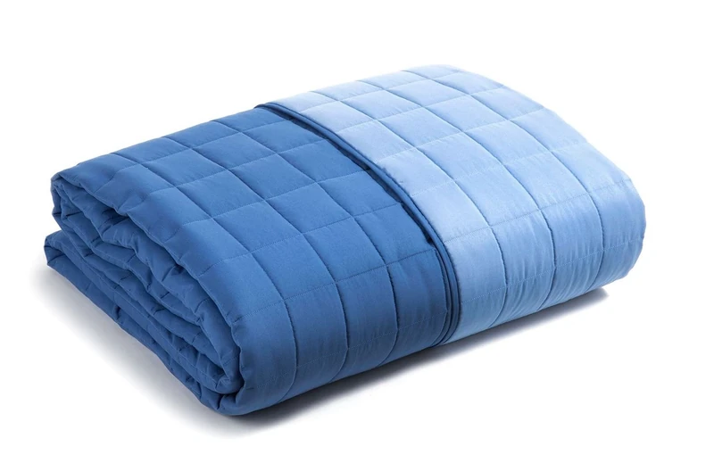 Caleffi - Quilted Bedspread Modern Plain Single Blue