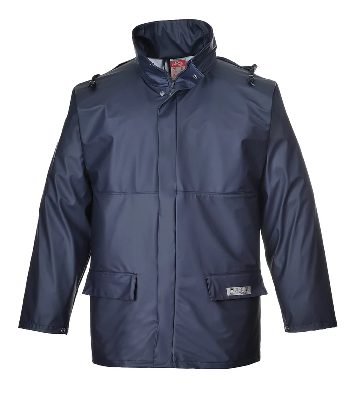 Portwest Sealtex Flame Jacket, Size: M, Colour: Navy, FR46NARM
