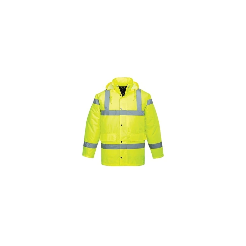 Portwest Hi-Vis Breathable Jacket, Size: XXXL, Colour: Yellow, S461YERXXXL