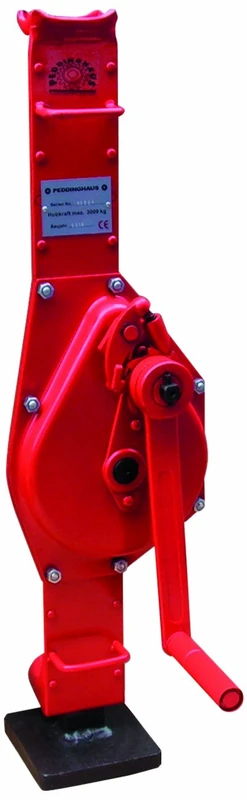 Peddinghaus 1.5 Ton Steel Winch - Red Hand Jack 8000300005 - Image 1