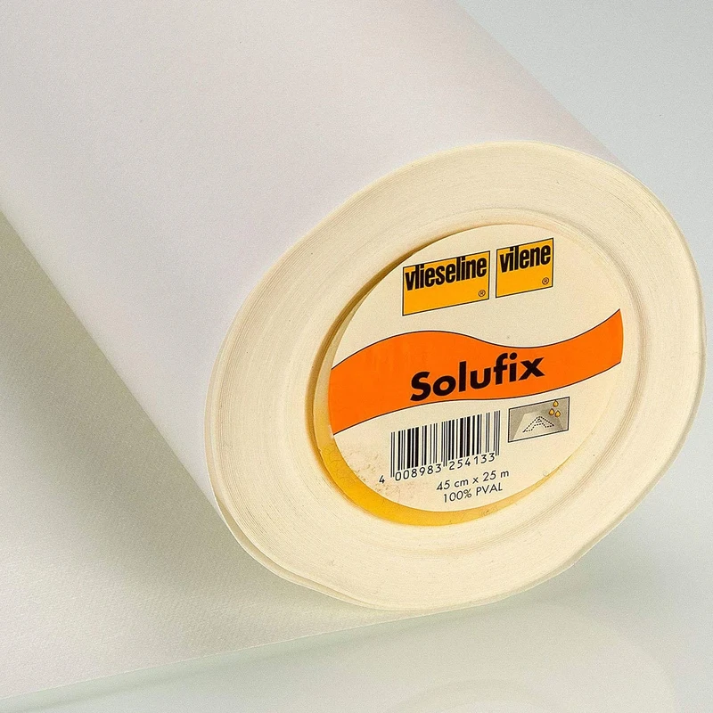 Vlieseline | Solufix Embroidery Backer | White | 25m x 45cm | SOLUFIX