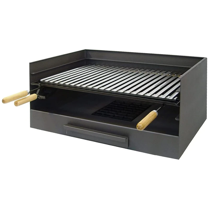 IMEX EL ZORRO 71514 Barbecue Tray with Stainless Steel Grill Pan