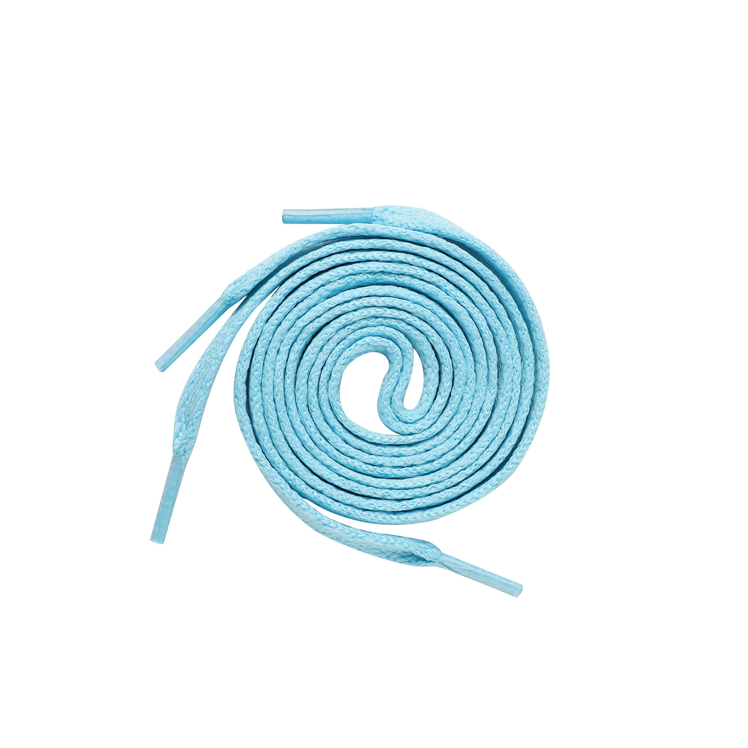 Underground Kulture Kids Light Blue Shoelaces Coloured Replacement Childrens Trainers Sneakers Universal Sports Unisex Shoe Laces 60cm 23.5"