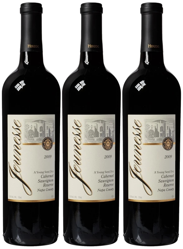 Jeunesse Reserve Napa Cabernet Sauvignon Wine 75 cl Kosher (Case of 3)