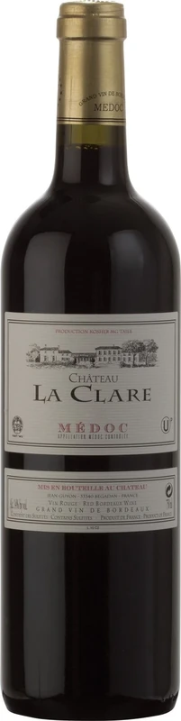 Chateau La cl Kosher are Medoc 2015 Wine 75 cl Kosher (Case of 3)