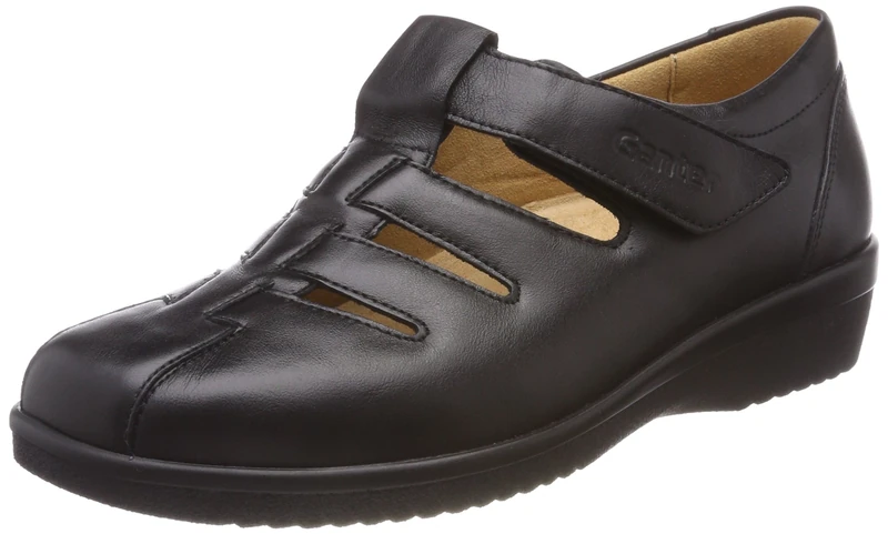 Ganter Women's Sensitiv Inge-i Loafer, Black, 3.5 UK