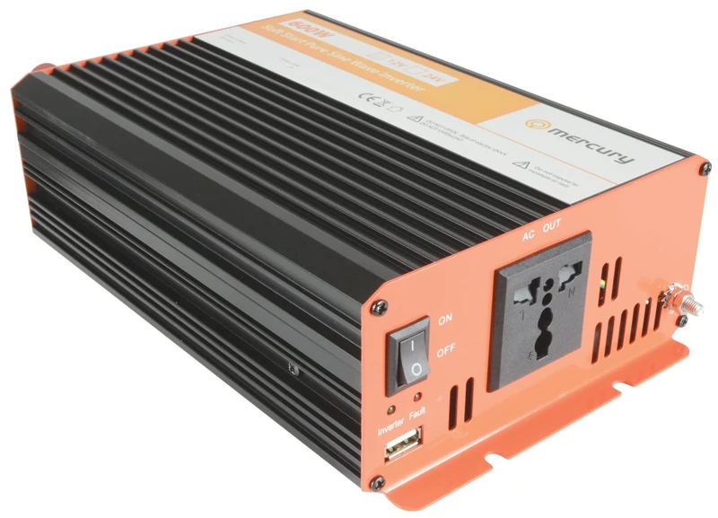 Mercury | Pure Sine Wave Inverter | 600W | 12Vdc